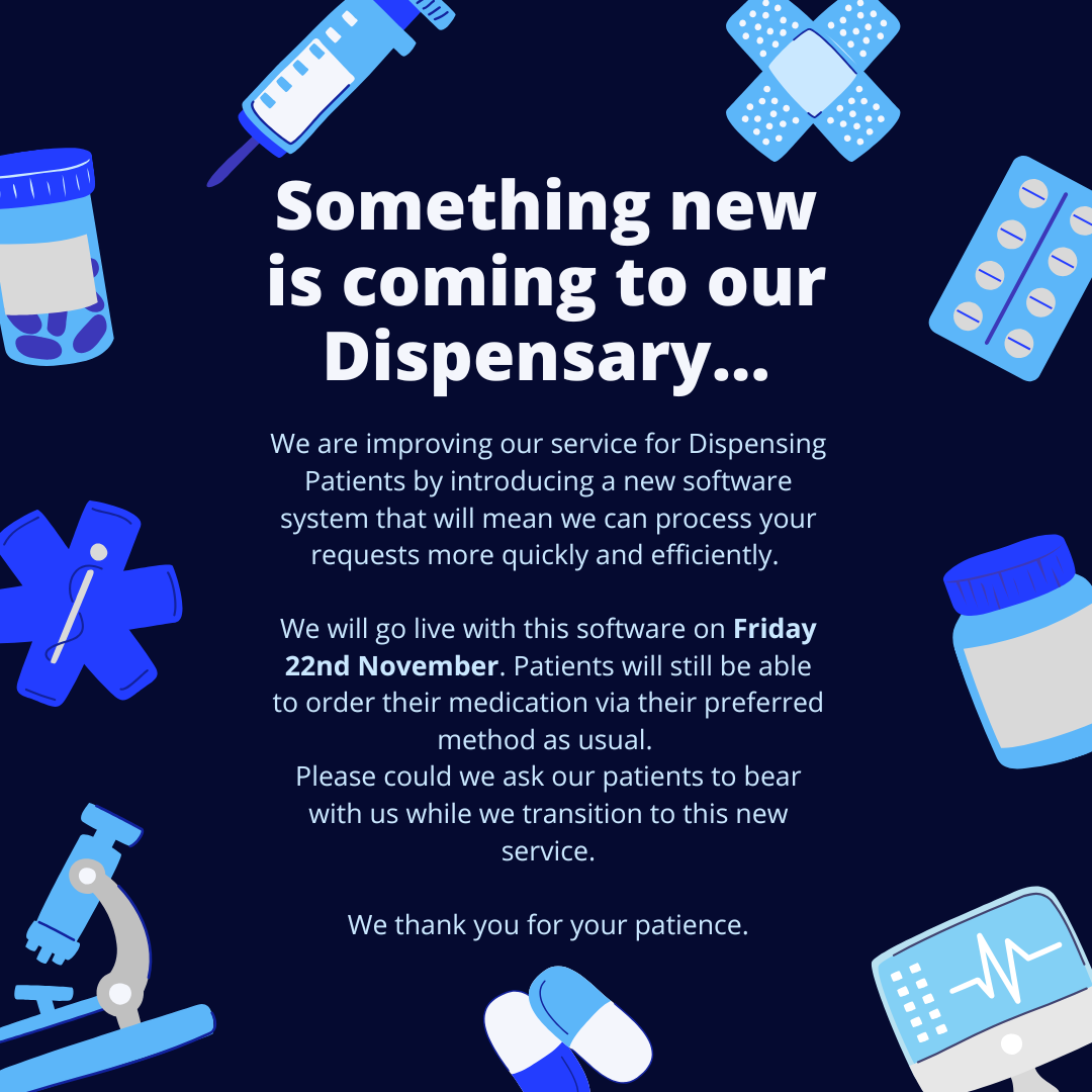 New Software System for Dispensing Patients